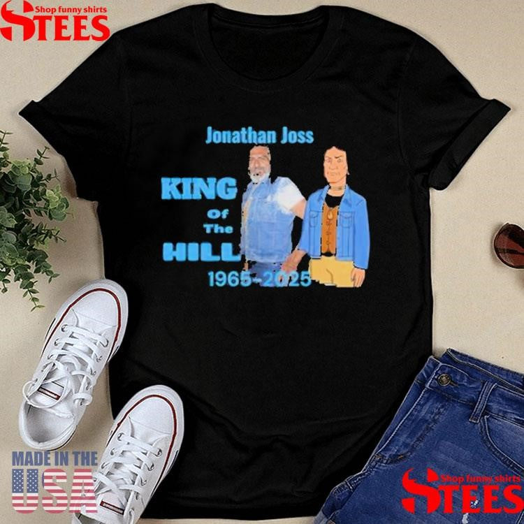 Jonathan Joss Memorial King Of The Hill Tribute 1965 2025 Rip John Redcorn Voice Actor Shirts