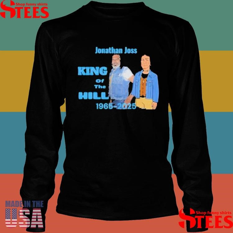 Jonathan Joss Memorial King Of The Hill Tribute 1965 2025 Rip John Redcorn Voice Actor Shirts