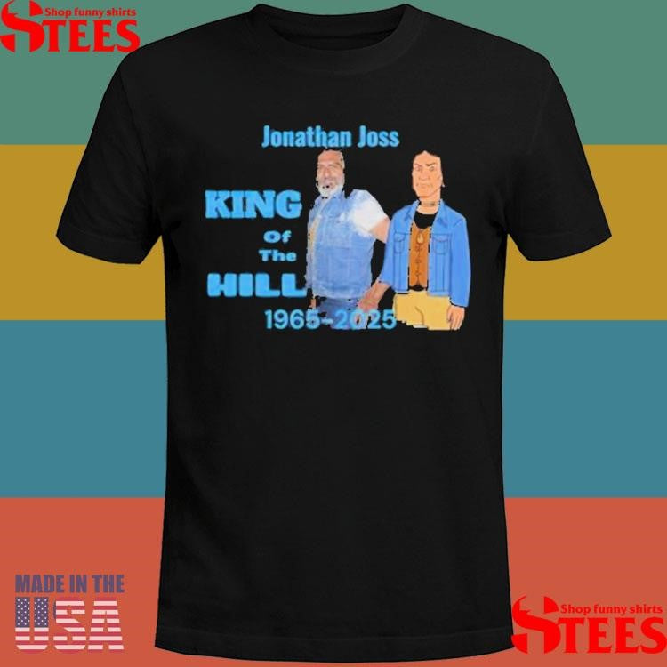 Jonathan Joss Memorial King Of The Hill Tribute 1965 2025 Rip John Redcorn Voice Actor Shirts