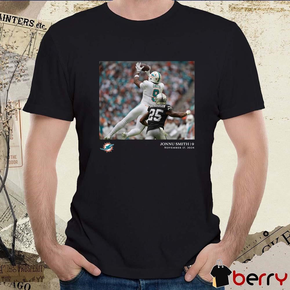 Jonnu Smith Miami Dolphins NFL Flash Features Week 11 November 17 2024 t-shirt