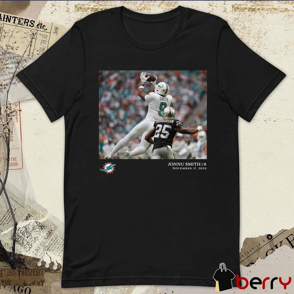 Jonnu Smith Miami Dolphins NFL Flash Features Week 11 November 17 2024 t-shirt
