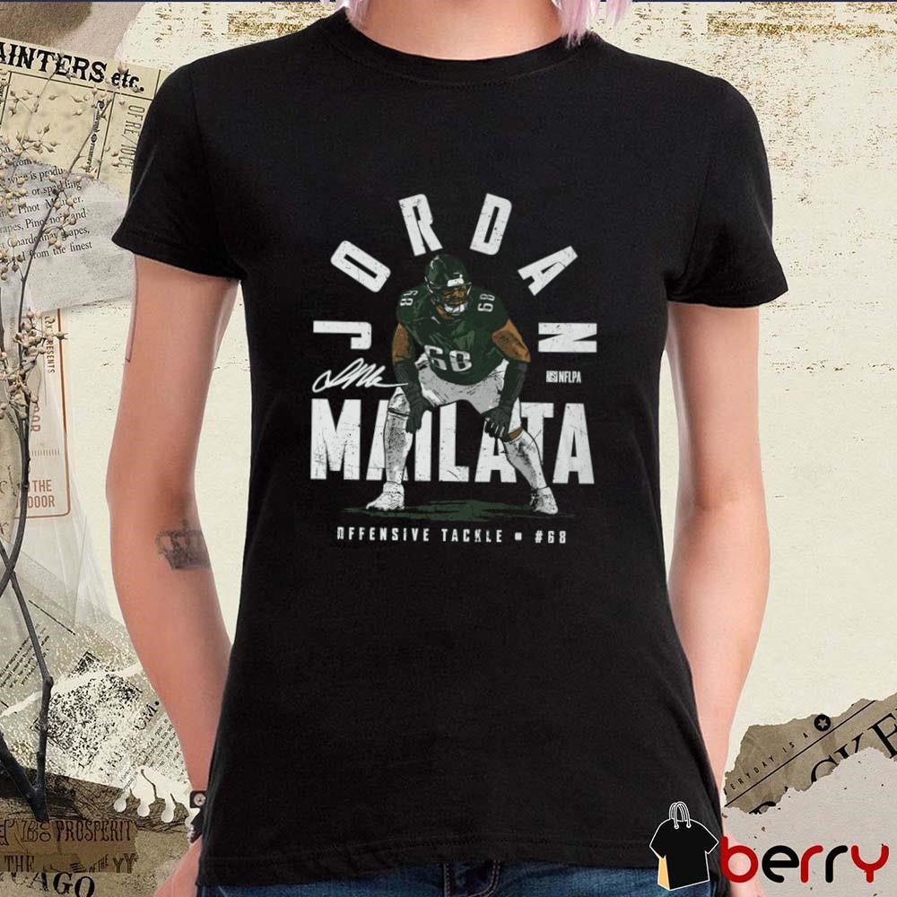 Jordan Mailata Philadelphia Eagles NFL Defensive Tackle Player Name Signature t-shirt