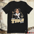Jordyn Tyson New Orleans Saints 2026 NFL Draft Caricature Player Graphic t-shirt