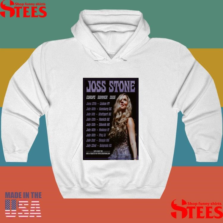 Joss Stone Europe Summer 2026 Tour T-shirt