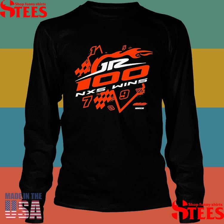 Jr Motorsports Official Team Apparel 100th Xfinity Series Wins T-shirts