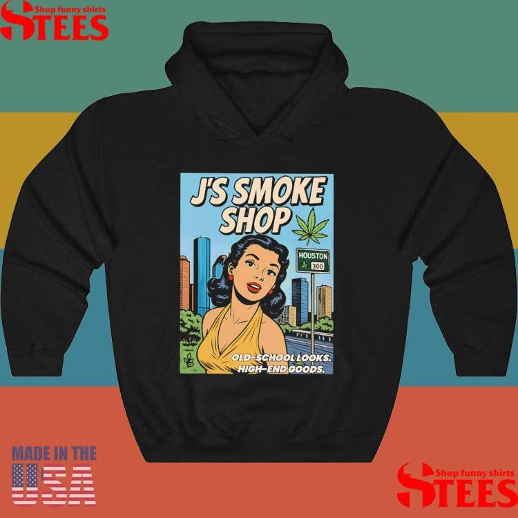 J’s Smoke Shop Houston Old-school Looks High-end Goods Shirts