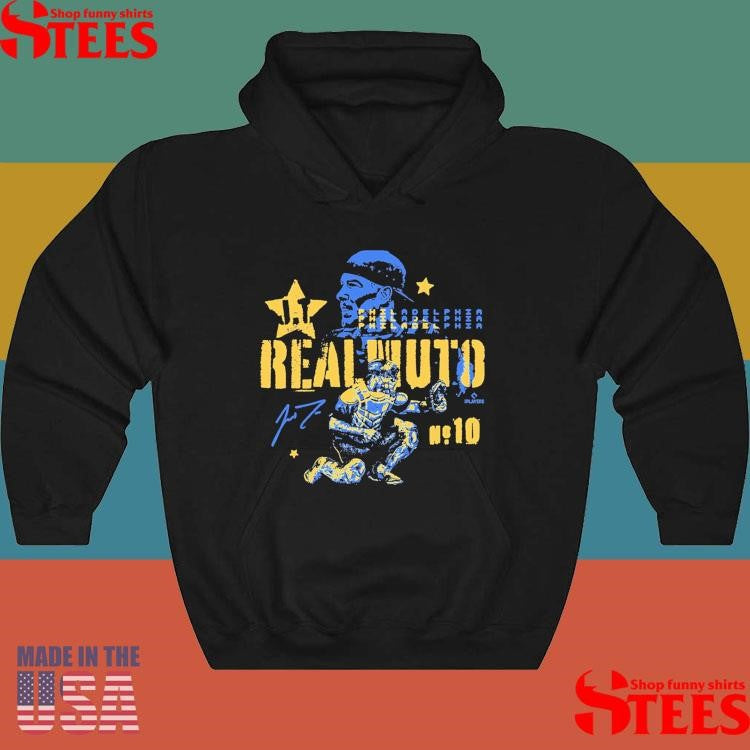 Jt Realmuto Miami Marlins Real Deal Grunge Mlbpa T-shirt