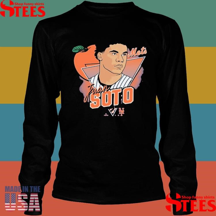 Juan Soto New York Mets ’47 Player Caricature Franklin T-shirt