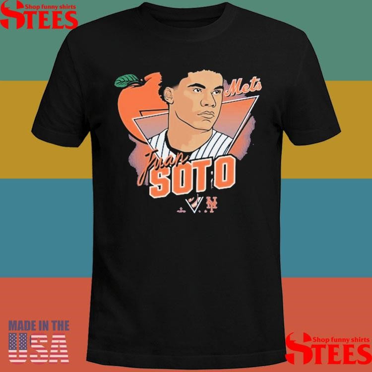 Juan Soto New York Mets ’47 Player Caricature Franklin T-shirt