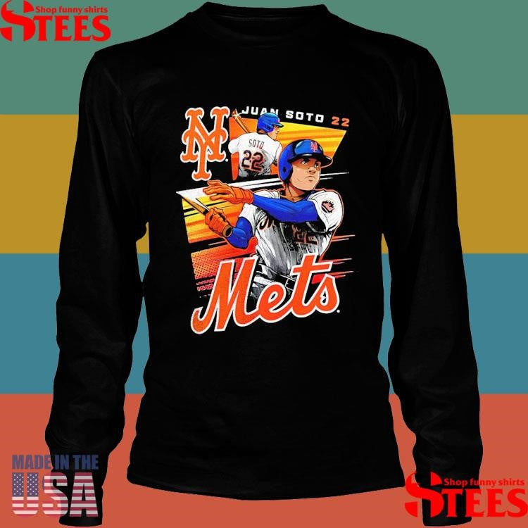 Juan Soto New York Mets Anime Player Shirts