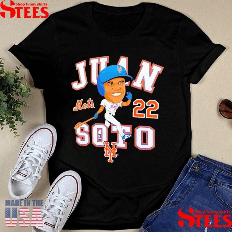Juan Soto New York Mets Hometown Caricature T-shirt