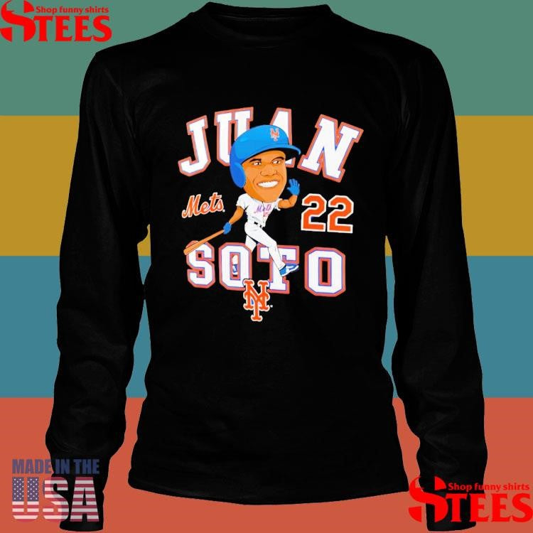 Juan Soto New York Mets Hometown Caricature T-shirt