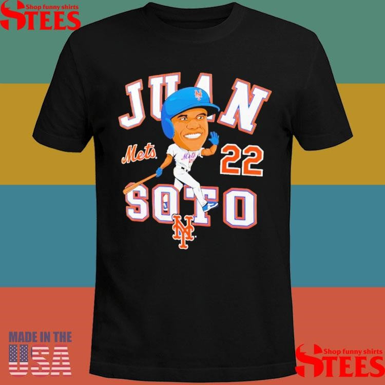 Juan Soto New York Mets Hometown Caricature T-shirt