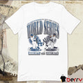 Juan Soto New York Yankees Vs. Mookie Betts Los Angeles Dodgers MLB Player Dueling 2024 World Series Painting t-shirt