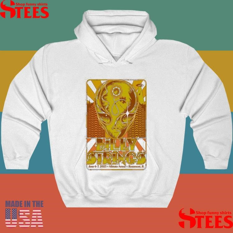 June 6-7 2025 Billy Strings Allstate Arena 2025 Rosemont Il T-shirt