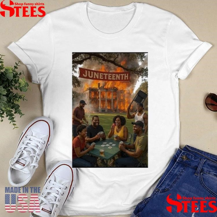 Juneteenth Nottoway Plantation Fire Shirts