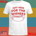 Just Here For The Wieners Funny 4th Of July Shirts