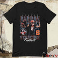 Justin Barron Syracuse Orange Football 90s Graphic t-shirt