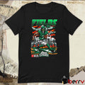 Justin Fields V3 New York Jets NFL Football Planet Euphoria Artwork t-shirt