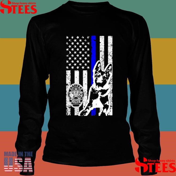 K9 Azi Fundraiser Dog American Flag Shirts