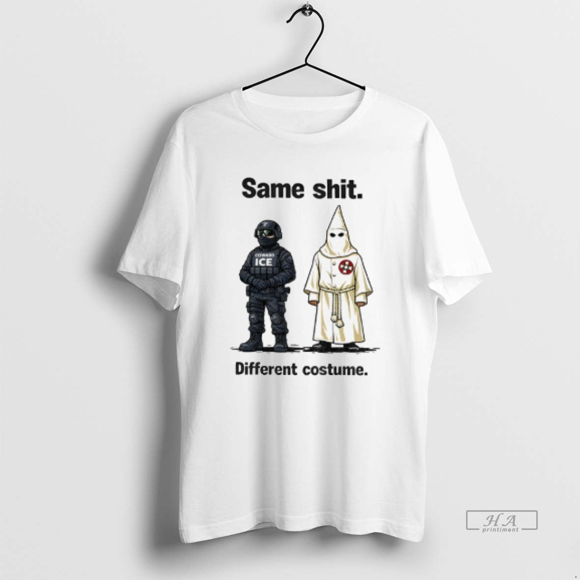 Official Kkk Coward Ice Same Shit Different Costume T-Shirts, Hoodie, Sweatshirt | CiraTrend.com