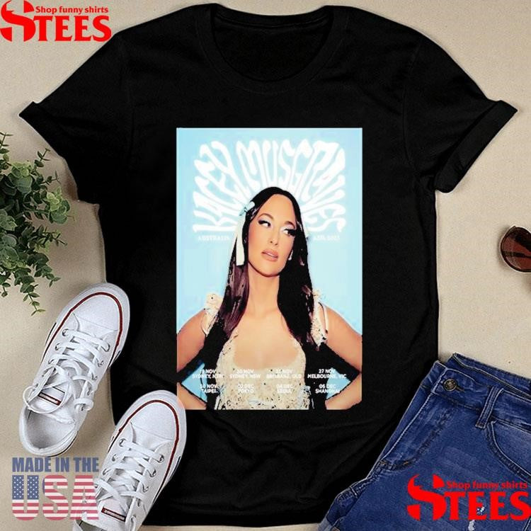 Kacey Musgraves Australia & Asia 2025 Tour T-shirts