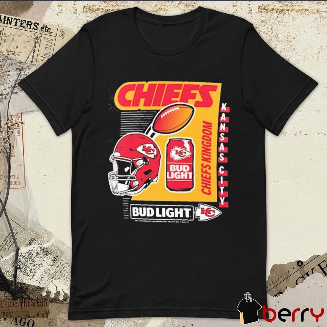 Kansas City Chiefs NFL Chiefs Kingdom Bud Light 2024 t-shirt