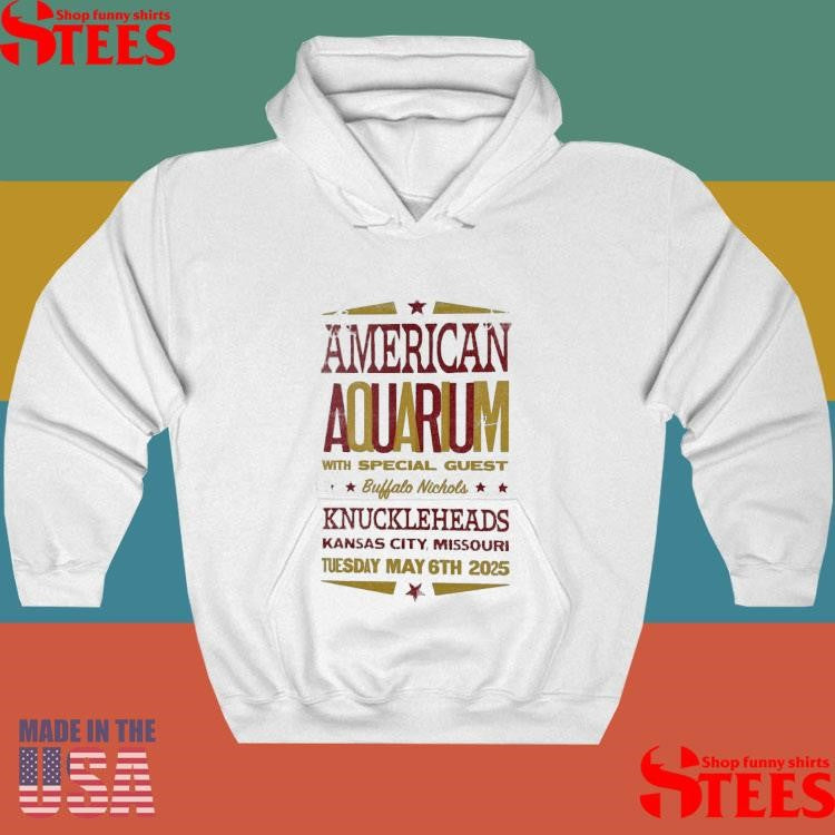 Kansas City, Mi American Aquarium May 6 2025 Shirts