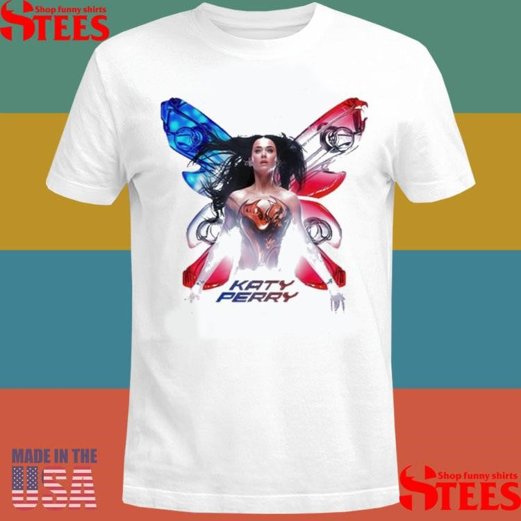 Katy Perry The Lifetimes Tour Butterfly Shirts
