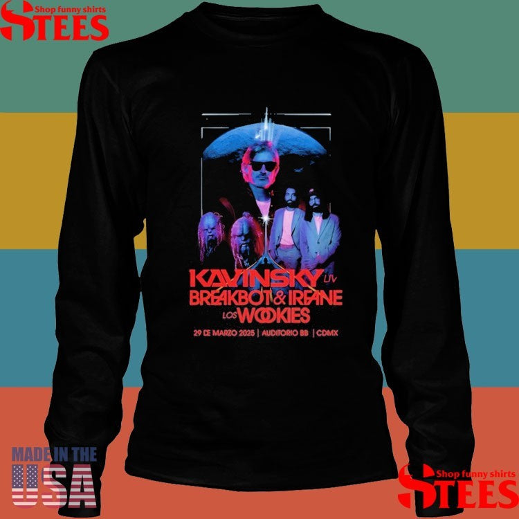 Kavinsky Auditorio Bb Cdmx, Mexico March 29th 2025 Shirts
