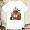Keenan Pili Tennessee Vols NCAA Portrait t-shirt
