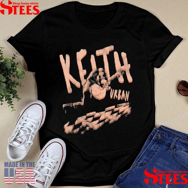 Keith Urban Black Checkered Shirts