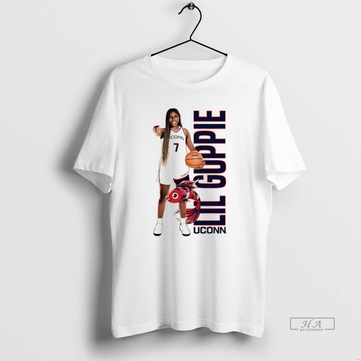 Official Kelis Fisher Uconn Huskies Lil Guppie Christmas T-Shirts, Hoodie, Sweatshirt | CiraTrend.com