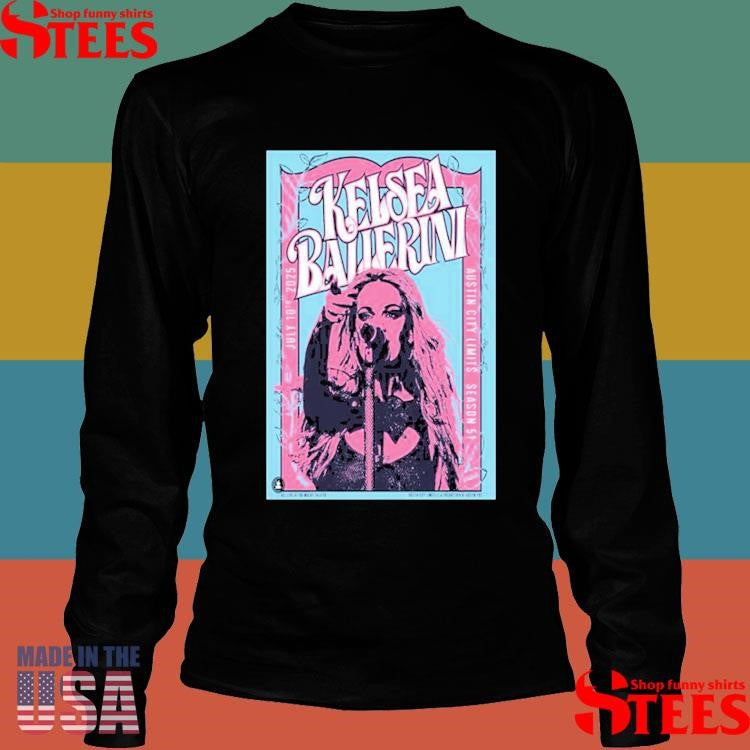 Kelsea Ballerini July 10th 2025 Austin City Limits T-shirt