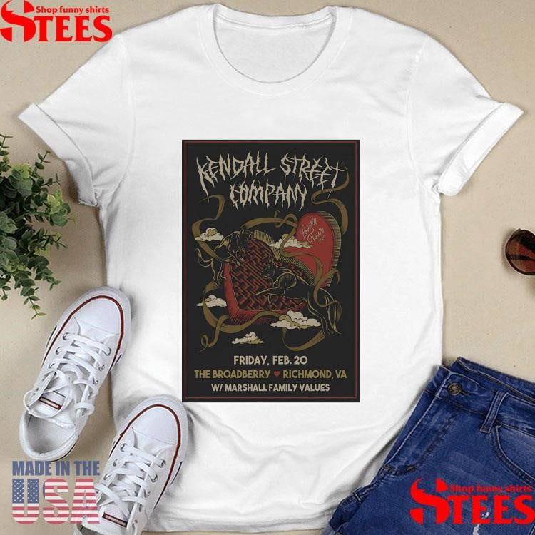 Kendall Street Company In Richmond Va On Feb 20 2026 T-shirt