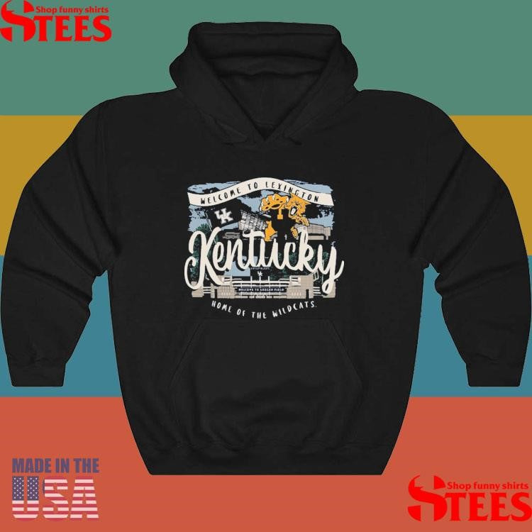 Kentucky Wildcats Campus Scene Drawing Script Shirts