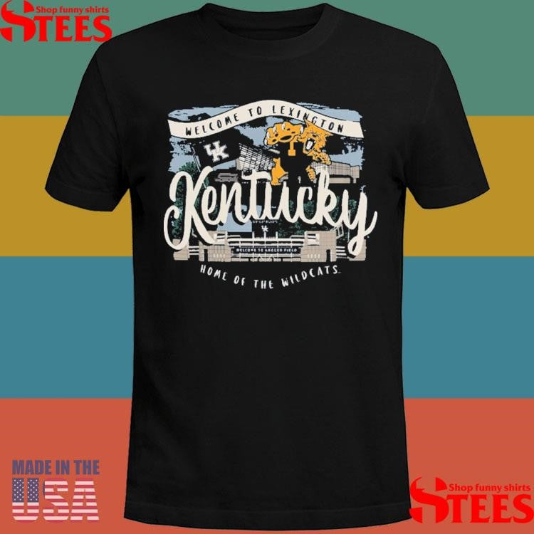 Kentucky Wildcats Campus Scene Drawing Script Shirts
