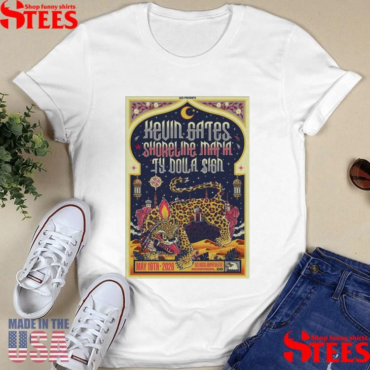 Kevin Gates May 19 2026 Red Rocks Amphitheatre Morrison Co T-shirt