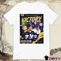 Kevin O’Connell Minnesota Vikings Vs Detroit Lions Victory In Detroit November 2 2025 Ford Field Poster t-shirt