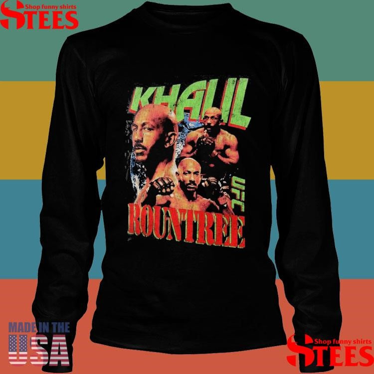 Khalil Rountree Jr. Ufc Fighter T-shirt