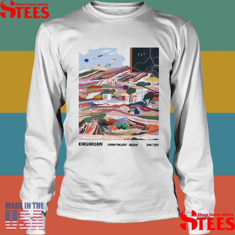 Khruangbin Ogden Twilight Ogden June 1 2025 Ogden, Ut Shirts