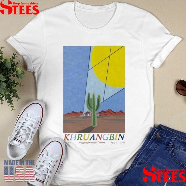 Khruangbin Tour Phoenix, Az May 20 2025 Shirts