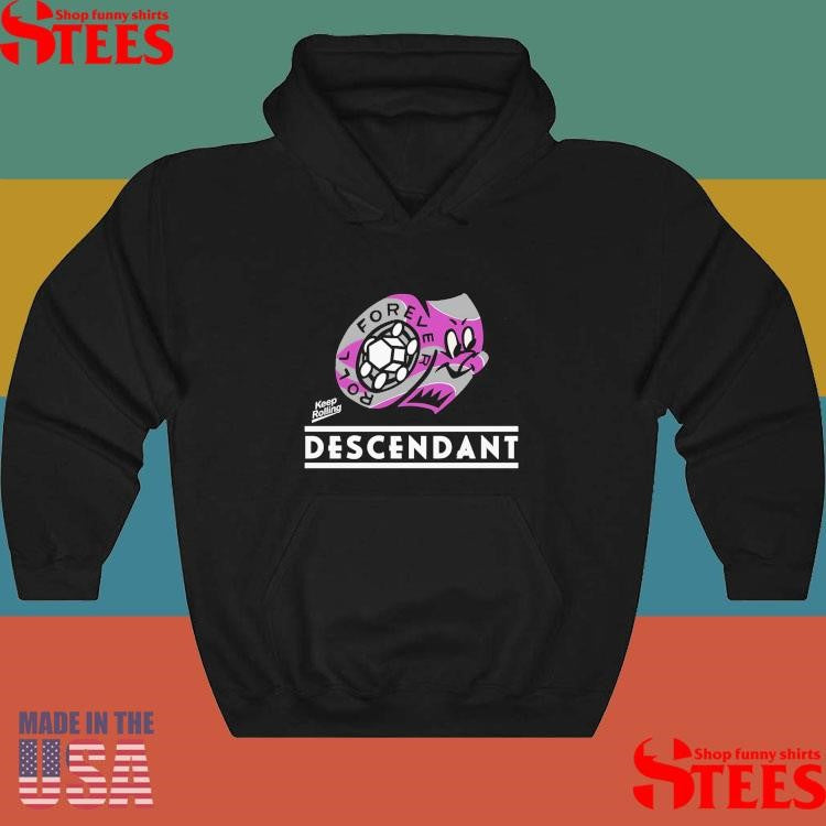 Kid Bearing Ss Keep Rolling Descendant Shirts