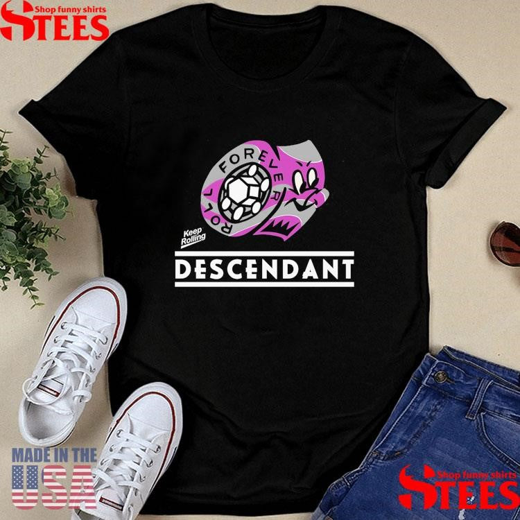 Kid Bearing Ss Keep Rolling Descendant Shirts