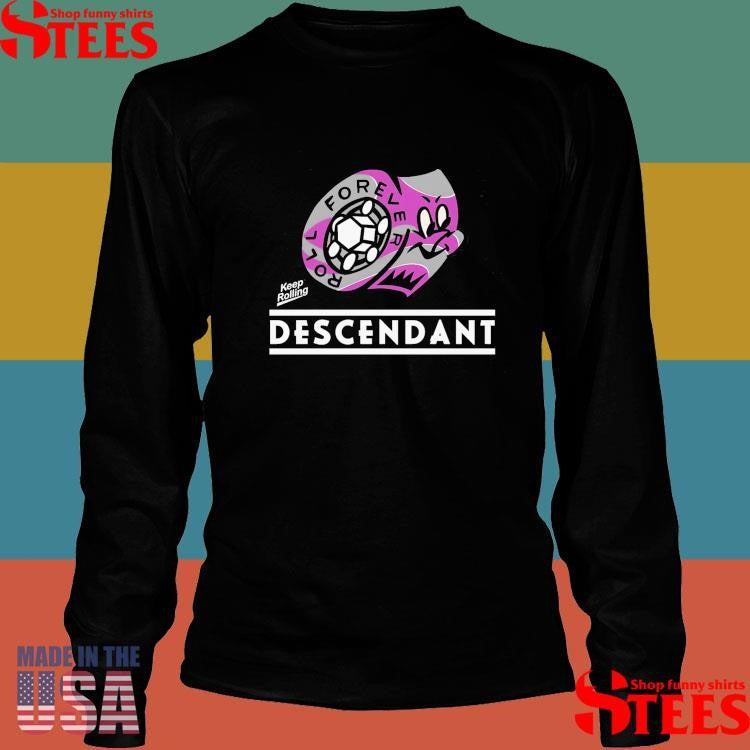 Kid Bearing Ss Keep Rolling Descendant Shirts