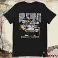 Kinda Fit Kinda Fat Breakfast For Champs Obey Your Hunger Every Rep Every Meal Every Stage Cartoon t-shirt