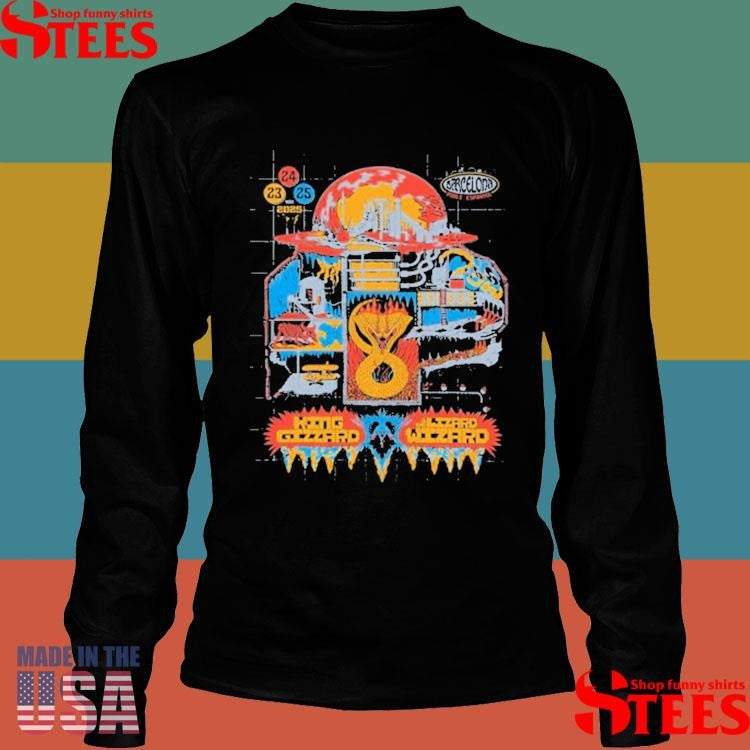 King Gizzard And The Lizard Wizard At Poble Espanyol In Barcelona Spain On May 23-24-25 2025 Shirts