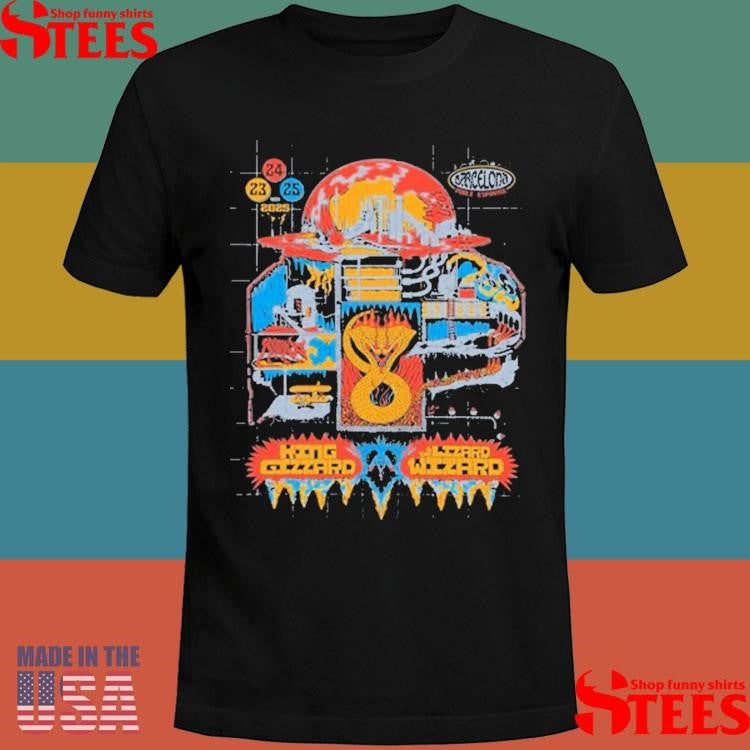 King Gizzard And The Lizard Wizard At Poble Espanyol In Barcelona Spain On May 23-24-25 2025 Shirts