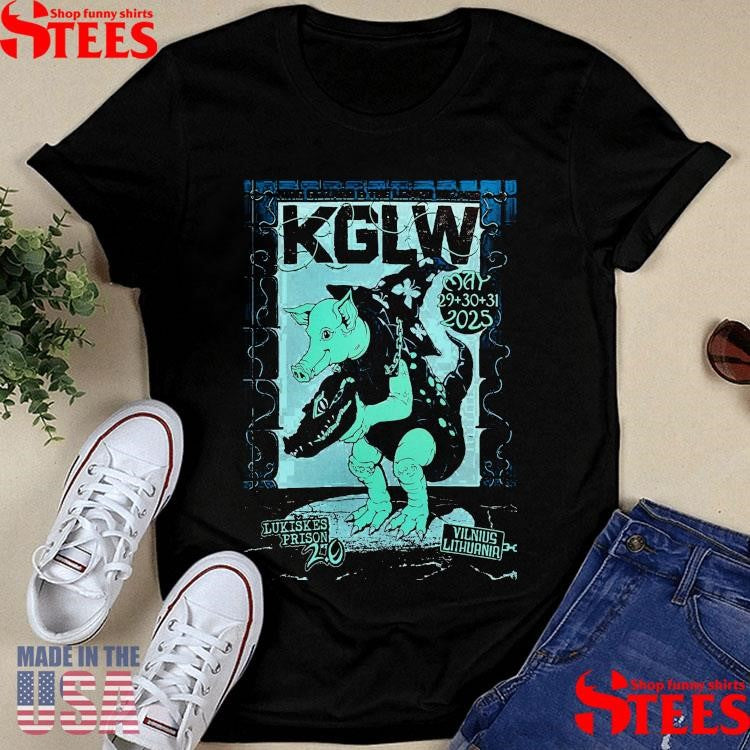King Gizzard And The Lizard Wizard Lukiškės Prison 2.0 In Vilnius Lithuania May 29-31 2025 Shirts
