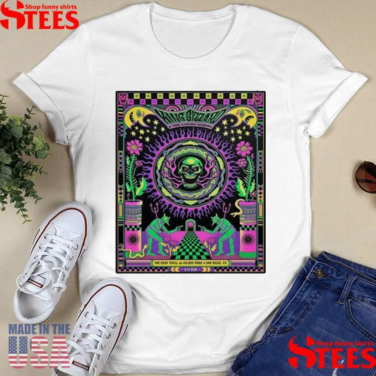 King Gizzard & The Lizard Wizard San Diego, CA August 11 2025 T-shirts